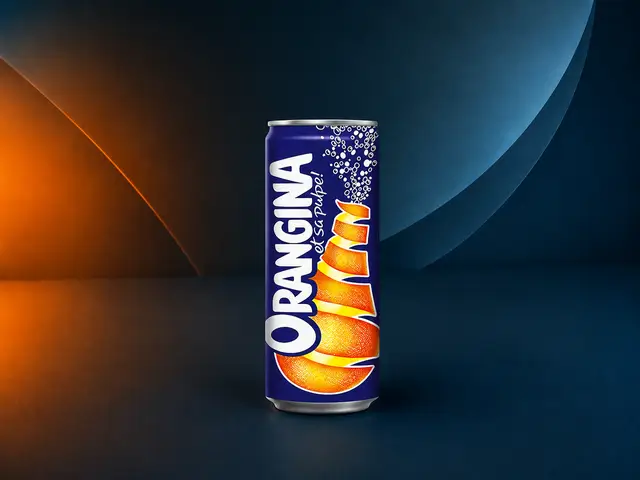 Canette d'Orangina fraîche livrée avec dessert de nuit