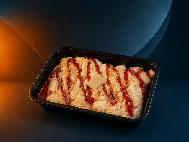 Tiramisu fraise chocolat blanc avec morceaux de fraises fraîches
